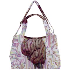 Brain Think Neurons Circuit Double Compartment Shoulder Bag by pakminggu