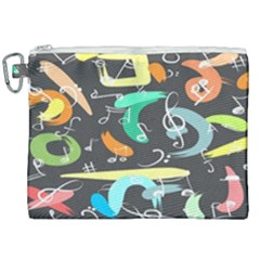 Repetition Seamless Child Sketch Canvas Cosmetic Bag (xxl) by danenraven