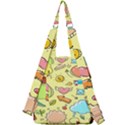 Cute Sketch Child Graphic Funny Center Zip Backpack View2