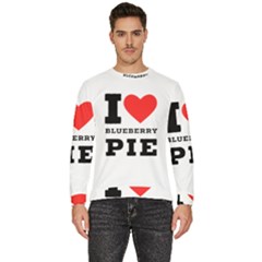 I Love Blueberry Men s Fleece Sweatshirt by ilovewhateva