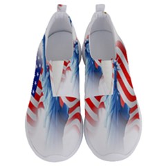 Statue Of Liberty And Usa Flag Art No Lace Lightweight Shoes by danenraven