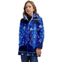 Astrology Horoscopes Constellation Kids  Hooded Longline Puffer Jacket View3