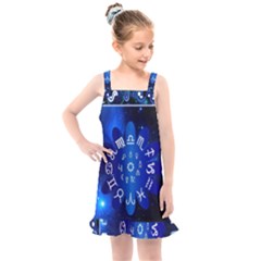 Astrology Horoscopes Constellation Kids  Overall Dress by danenraven