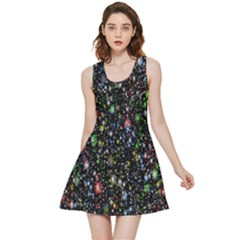 Illustration Universe Star Planet Inside Out Reversible Sleeveless Dress by danenraven
