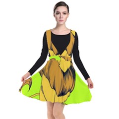 Lion Cartoon Parody Plunge Pinafore Dress by danenraven