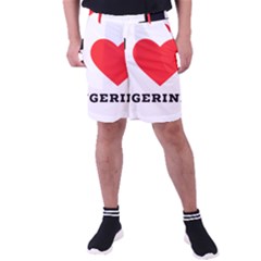 I Love Tangerine Men s Pocket Shorts by ilovewhateva