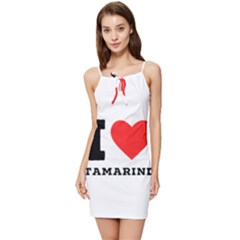 I Love Tamarind Summer Tie Front Dress by ilovewhateva