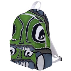 Extreme Closeup Angry Monster Vampire The Plain Backpack by dflcprintsclothing