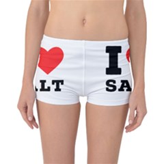 I Love Salt Reversible Boyleg Bikini Bottoms by ilovewhateva