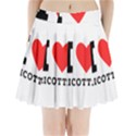 I love ricotta Pleated Mini Skirt View1