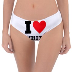 I Love White Wine Reversible Classic Bikini Bottoms by ilovewhateva