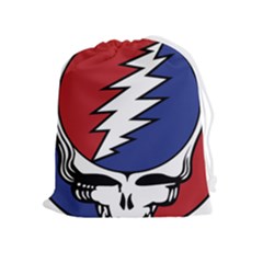 Grateful Dead Drawstring Pouch (xl) by Mog4mog4