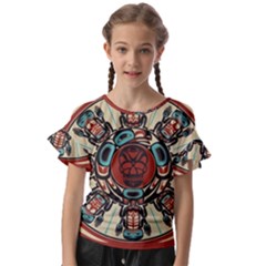 Grateful Dead Pacific Northwest Kids  Cut Out Flutter Sleeves by Mog4mog4