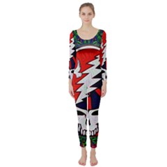 Grateful Dead Pattern Long Sleeve Catsuit by Mog4mog4