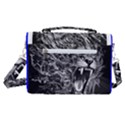 Lion Furious Abstract Desing Furious Satchel Shoulder Bag View3