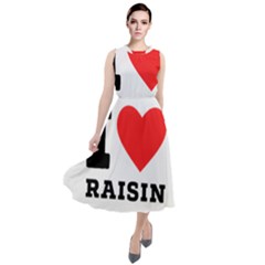 I Love Raisin  Round Neck Boho Dress by ilovewhateva