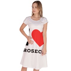 I Love Prosecco Classic Short Sleeve Dress by ilovewhateva