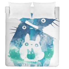 My Neighbor Totoro Duvet Cover Double Side (queen Size) by Mog4mog4