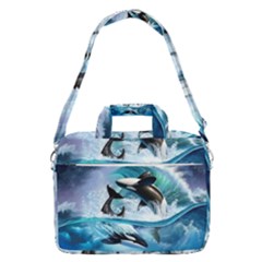 Orca Wave Water Underwater Macbook Pro 16  Shoulder Laptop Bag by Mog4mog4