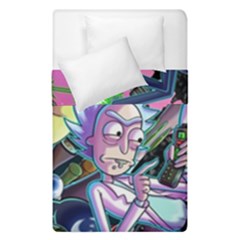 Cartoon Parody Time Travel Ultra Pattern Duvet Cover Double Side (single Size) by Mog4mog4