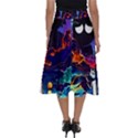 Cartoon Parody In Outer Space Perfect Length Midi Skirt View2