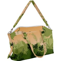 Forest Images Vector Canvas Crossbody Bag by Mog4mog4