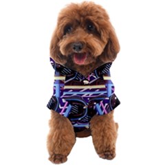 Abstract Sphere Room 3d Design Shape Circle Dog Coat by Mog4mog4