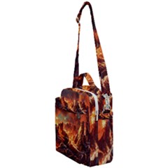 Nature Wallpaper Vulcanic Landscape Crossbody Day Bag by Mog4mog4