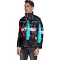 Stay Alive Men s Puffer Bubble Jacket Coat View2