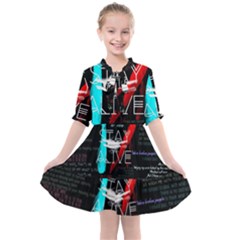 Stay Alive Kids  All Frills Chiffon Dress by Bakwanart