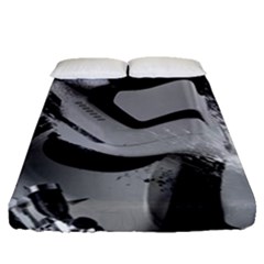 Stormtrooper Fitted Sheet (queen Size) by Bakwanart