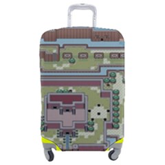 Arcade Game Retro Pattern Luggage Cover (medium) by Bakwanart