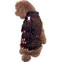 Red Computer Circuit Board Dog Sweater View2