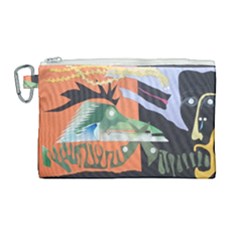 1 (209) Canvas Cosmetic Bag (large) by LeRoyJacks