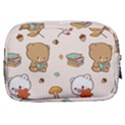 Bear Cartoon Background Pattern Seamless Animal Make Up Pouch (Small) View2