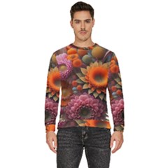 Flowers Flower Blossoms Petals Blooms Men s Fleece Sweatshirt by 99art