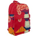 Flowers Abstract Art Painting Classic Backpack View2