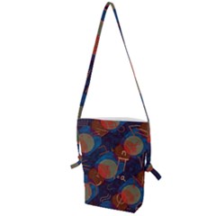 Background Graphic Beautiful Folding Shoulder Bag by 99art