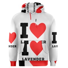 I Love Lavender Men s Core Hoodie by ilovewhateva