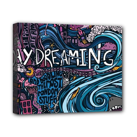 Graffiti Art Psychedelic Art Graphic Design Modern Art Canvas 10  X 8  (stretched) by 99art