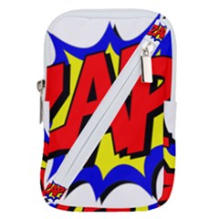 Zap Comic Book Fight Belt Pouch Bag (small) by 99art