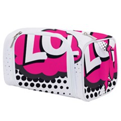 Lol-acronym-laugh-out-loud-laughing Toiletries Pouch by 99art