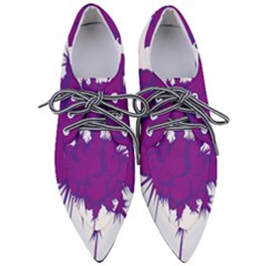 Explosion-firecracker-pyrotechnics Pointed Oxford Shoes by 99art