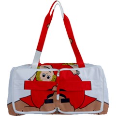 Comic-characters-grandfather Multi Function Bag by 99art