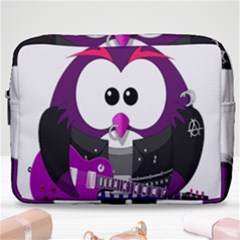 Bird-music-animation-animal Make Up Pouch (large) by 99art