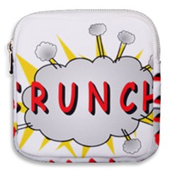 Comic-noise-paleness-explosion Mini Square Pouch by 99art