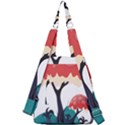 Tree-art-trunk-artwork-cartoon Center Zip Backpack View2