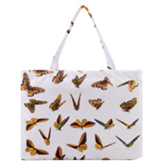 Butterfly Butterflies Insect Swarm Zipper Medium Tote Bag by 99art