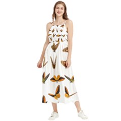 Butterfly Butterflies Insect Swarm Boho Sleeveless Summer Dress by 99art