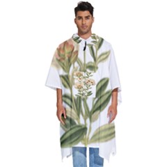 Nature-flower-leaf-plant-isolated Men s Hooded Rain Ponchos by 99art